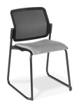 Report_Sled_Black Frame_Seat Uph_Keylargo Ash