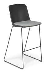 Scout_Bar Stool_Sled_Black_Seat Uph_Keylargo Ash