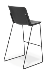 Scout_Bar Stool_Sled_Black_Back-on