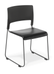 Slim_Black_Seat Uph_Stock Vinyl Black