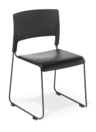 Slim_Black_Seat Uph_Stock Vinyl Black