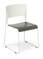 Slim_White_Seat Uph_Stock Vinyl Grey