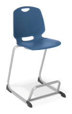 Spark_Lab Stool_Navy