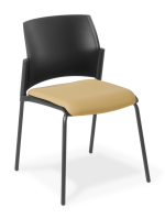 Spring_4-Leg_Black_Seat Uph_Allure Manuka