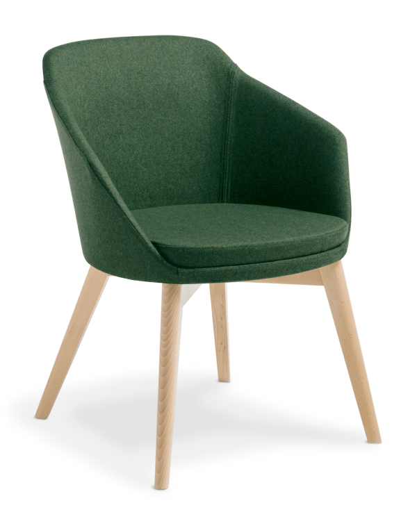 Talia Timber Natural Beech Octavius Evergreen
