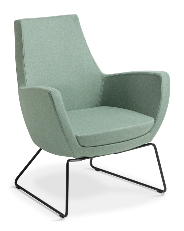 Treviso Sled Black Augustus Seaglass